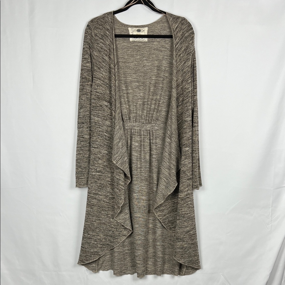 Cupio Brown Long Cardigan‎